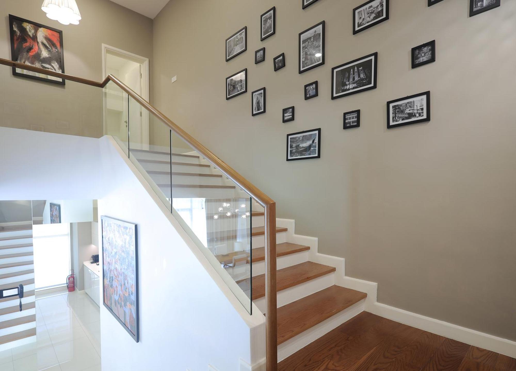 The Riyaz Lavanya Langkawi Pantai Cenang  Exterior photo A staircase with a glass balustrade